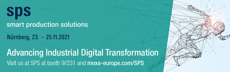 Moxa hilft auf der SPS 2021 der Industrie, die d(OT)s zu verbinden
